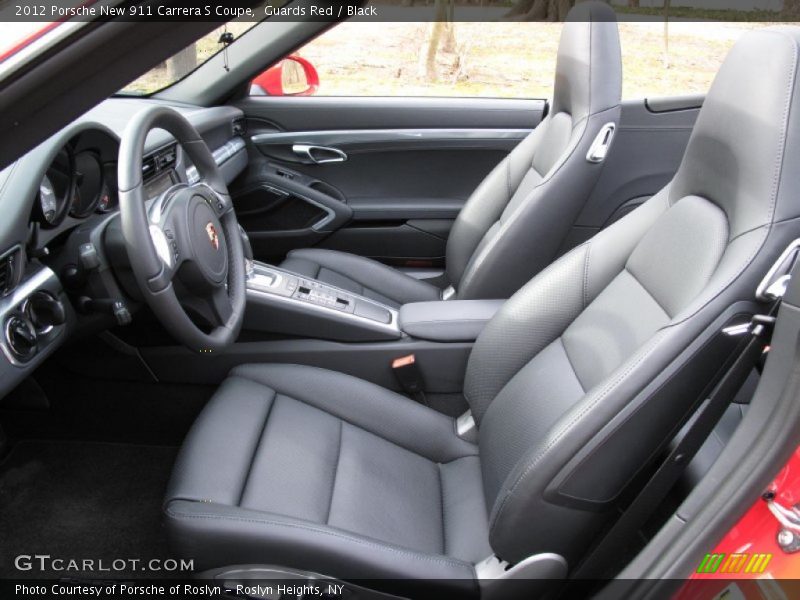 Front Seat of 2012 New 911 Carrera S Coupe