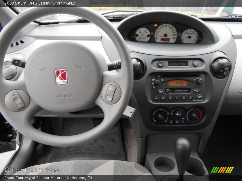Silver / Gray 2003 Saturn ION 3 Sedan