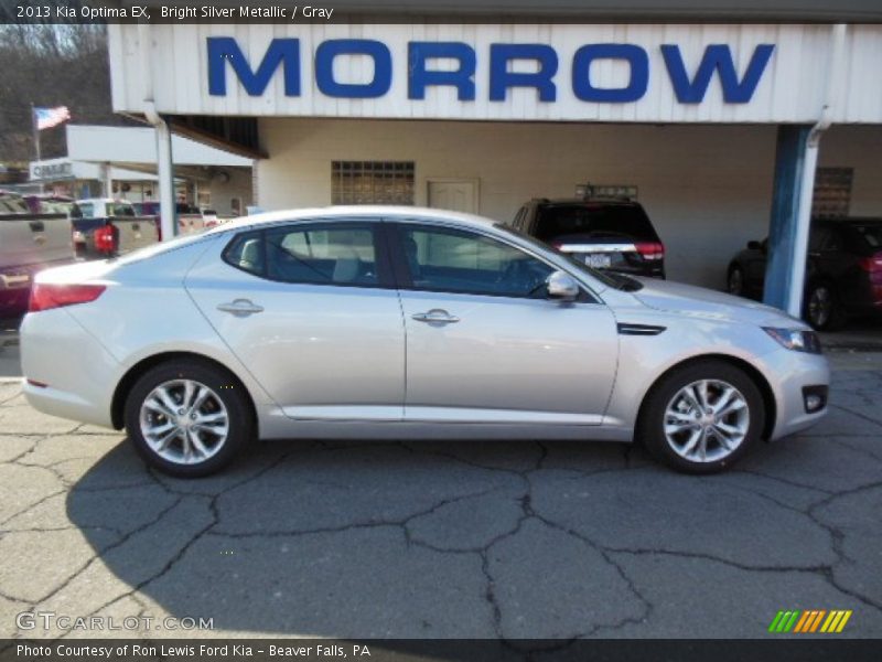 Bright Silver Metallic / Gray 2013 Kia Optima EX