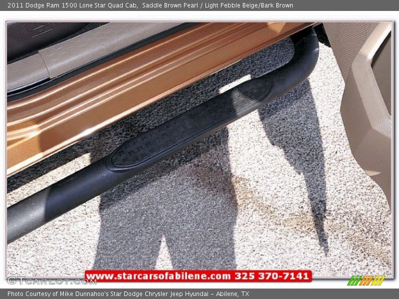 Saddle Brown Pearl / Light Pebble Beige/Bark Brown 2011 Dodge Ram 1500 Lone Star Quad Cab