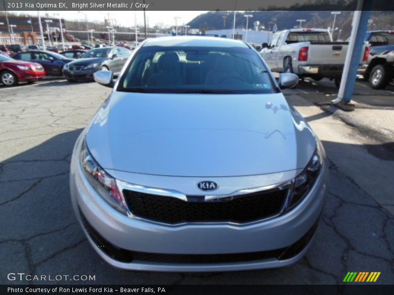 Bright Silver Metallic / Gray 2013 Kia Optima EX