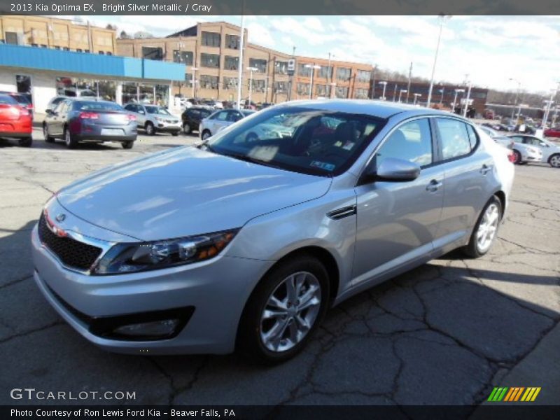 Front 3/4 View of 2013 Optima EX