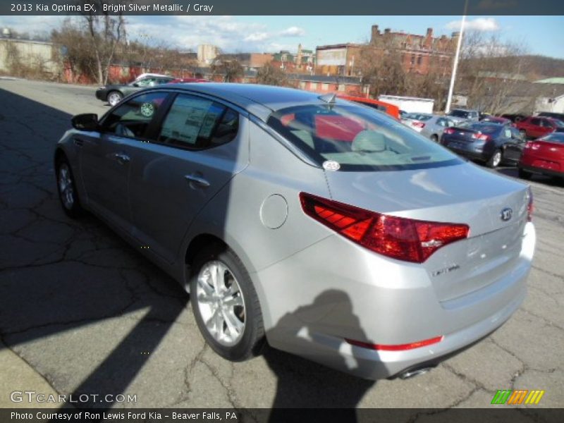 Bright Silver Metallic / Gray 2013 Kia Optima EX