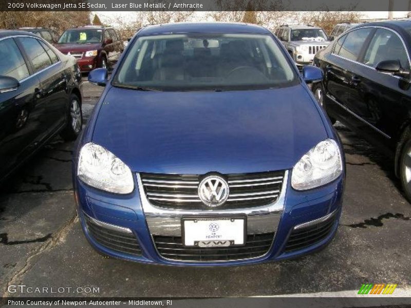 Laser Blue Metallic / Anthracite 2009 Volkswagen Jetta SE Sedan