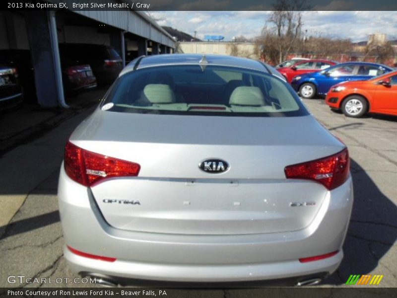 Bright Silver Metallic / Gray 2013 Kia Optima EX