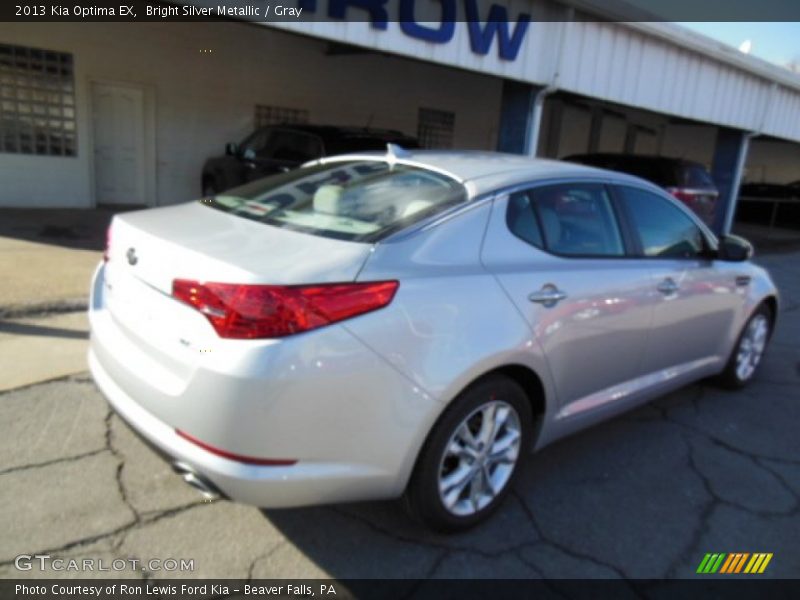 Bright Silver Metallic / Gray 2013 Kia Optima EX
