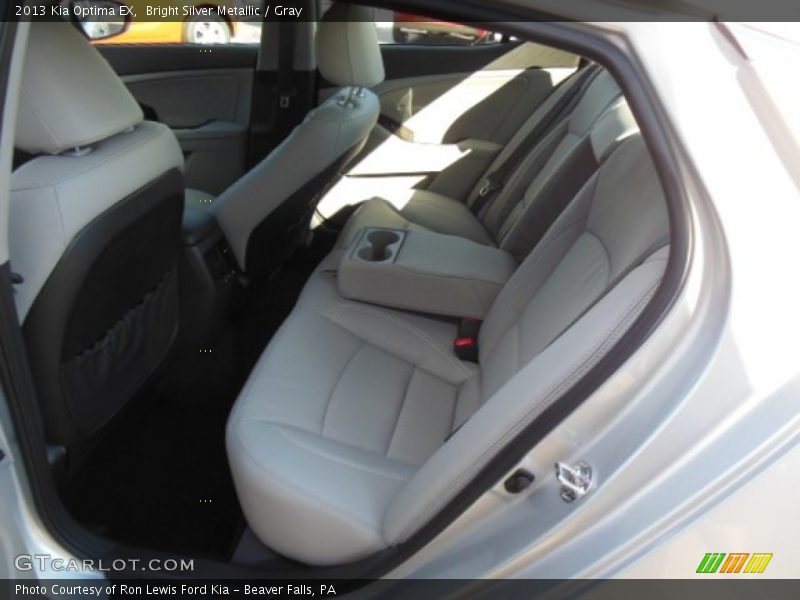 Bright Silver Metallic / Gray 2013 Kia Optima EX