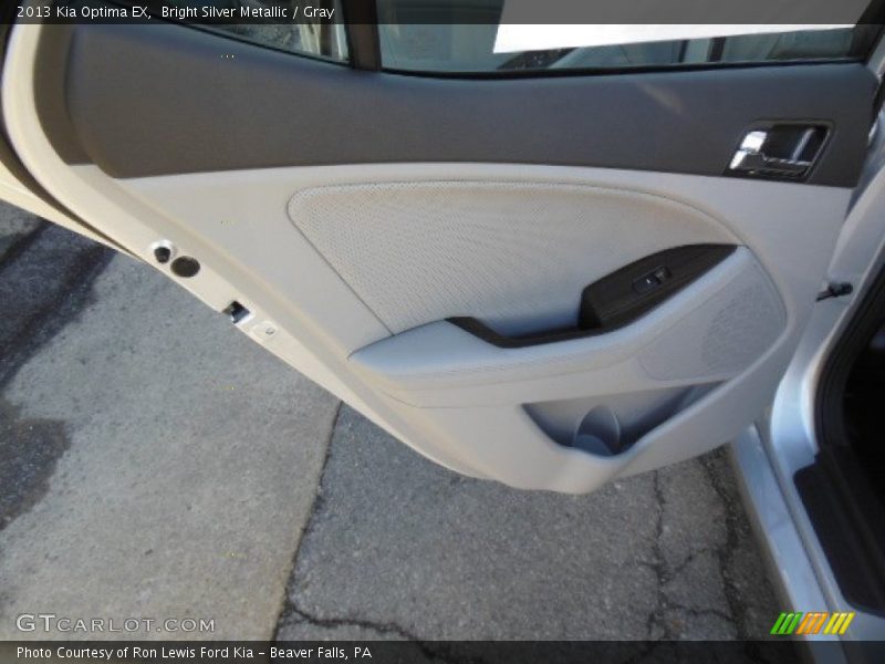 Bright Silver Metallic / Gray 2013 Kia Optima EX
