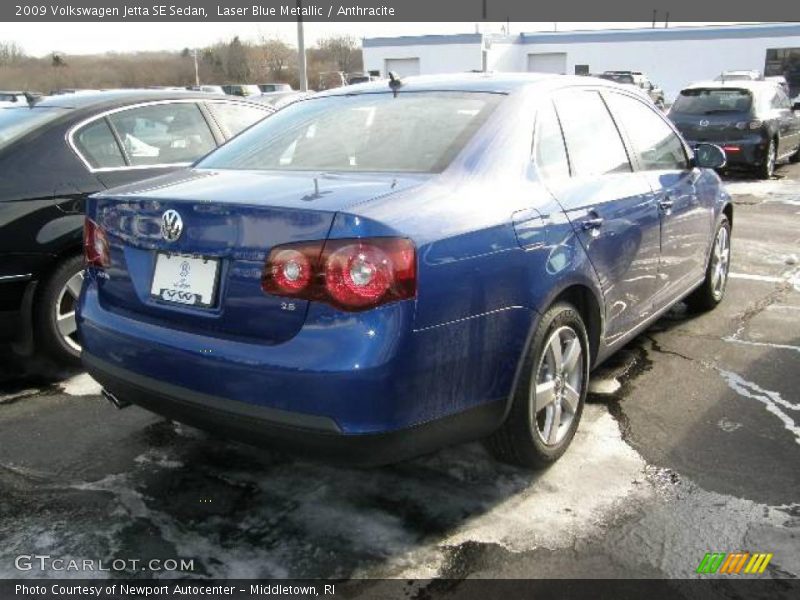 Laser Blue Metallic / Anthracite 2009 Volkswagen Jetta SE Sedan
