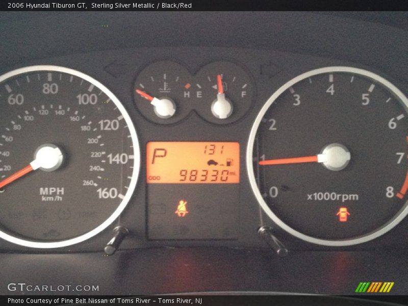  2006 Tiburon GT GT Gauges