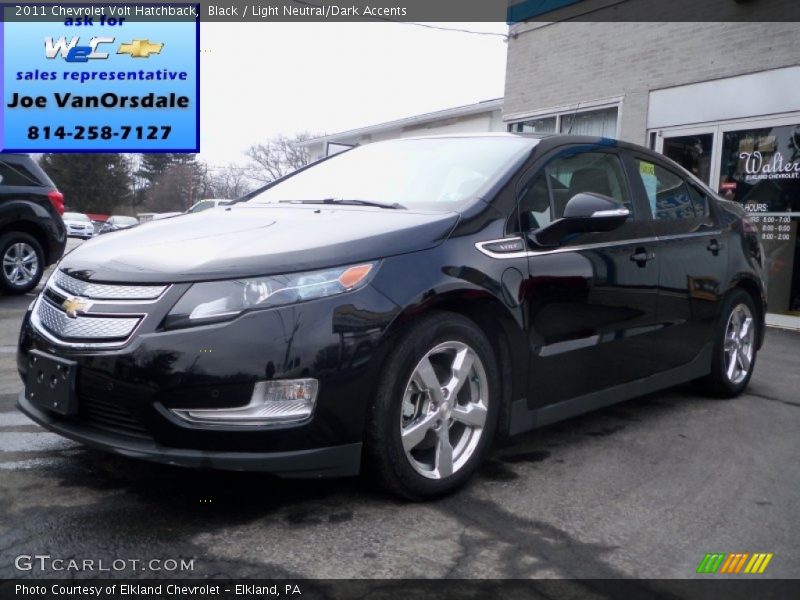 Black / Light Neutral/Dark Accents 2011 Chevrolet Volt Hatchback