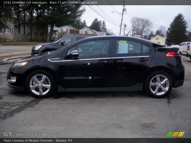 Black / Light Neutral/Dark Accents 2011 Chevrolet Volt Hatchback
