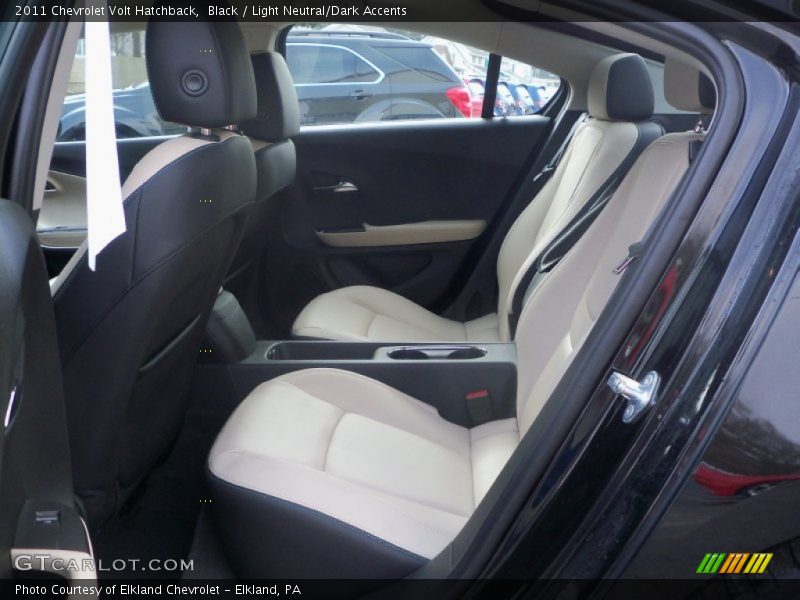 Rear Seat of 2011 Volt Hatchback