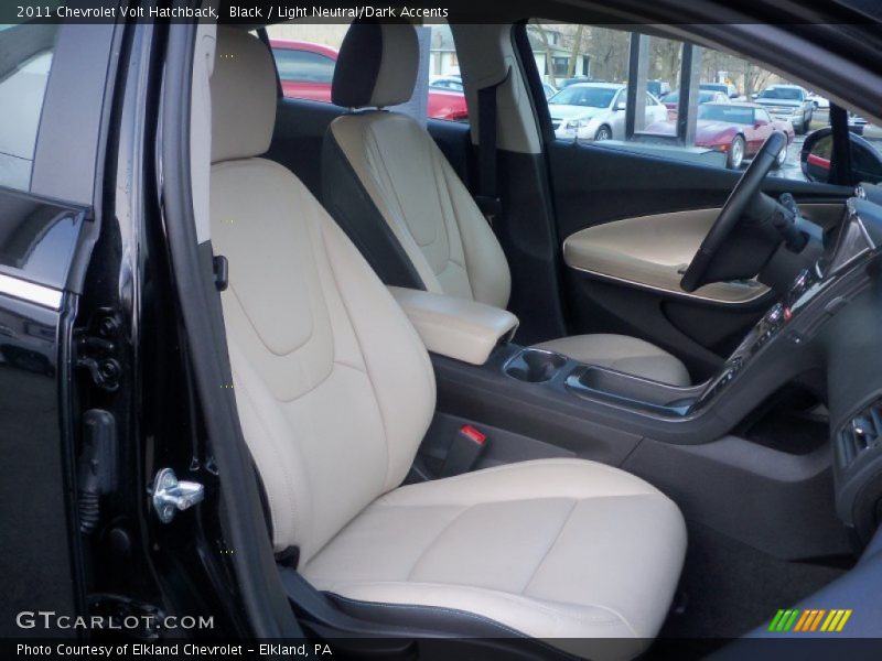 Front Seat of 2011 Volt Hatchback