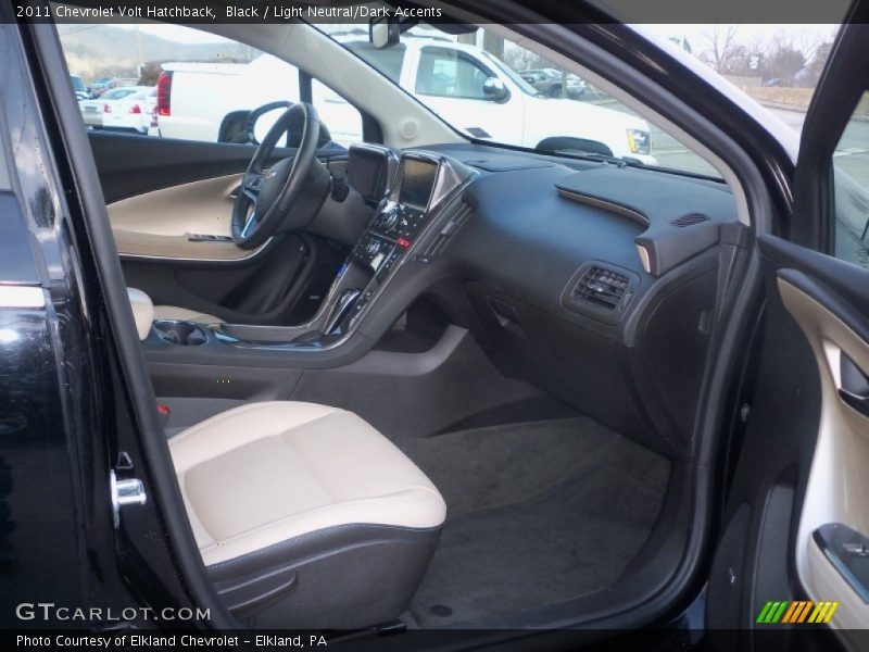 Black / Light Neutral/Dark Accents 2011 Chevrolet Volt Hatchback