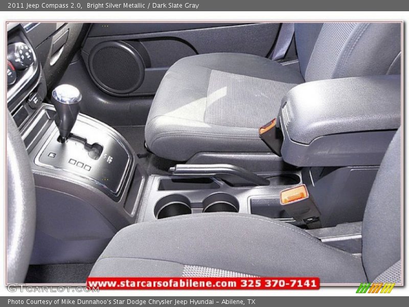 Bright Silver Metallic / Dark Slate Gray 2011 Jeep Compass 2.0