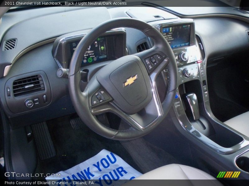 Black / Light Neutral/Dark Accents 2011 Chevrolet Volt Hatchback