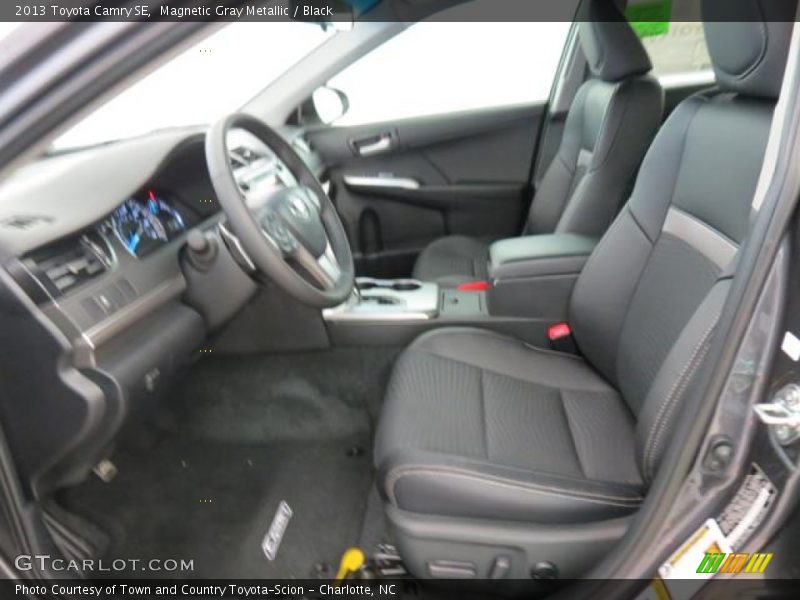 Magnetic Gray Metallic / Black 2013 Toyota Camry SE