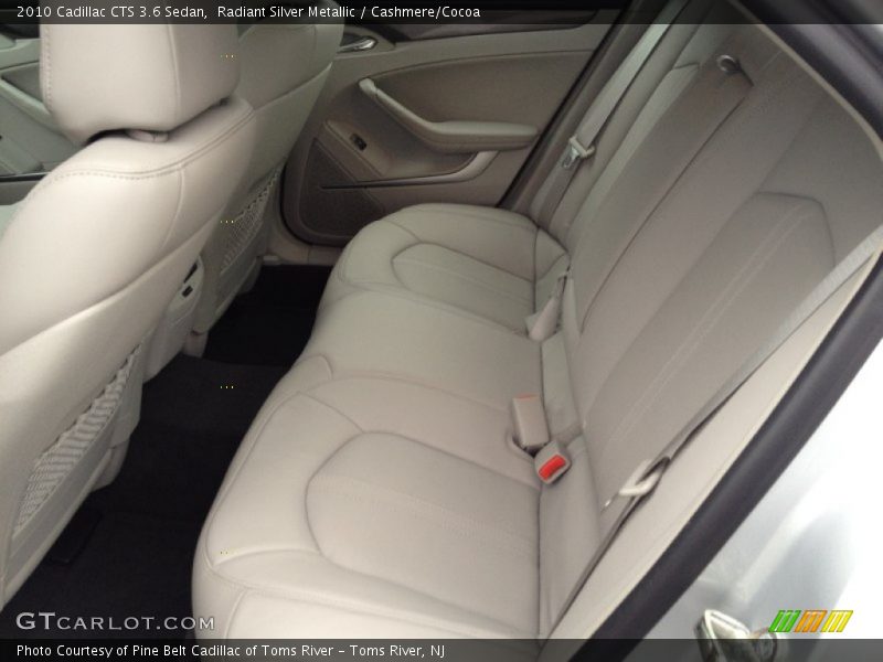 Radiant Silver Metallic / Cashmere/Cocoa 2010 Cadillac CTS 3.6 Sedan