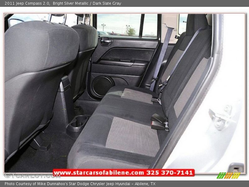 Bright Silver Metallic / Dark Slate Gray 2011 Jeep Compass 2.0