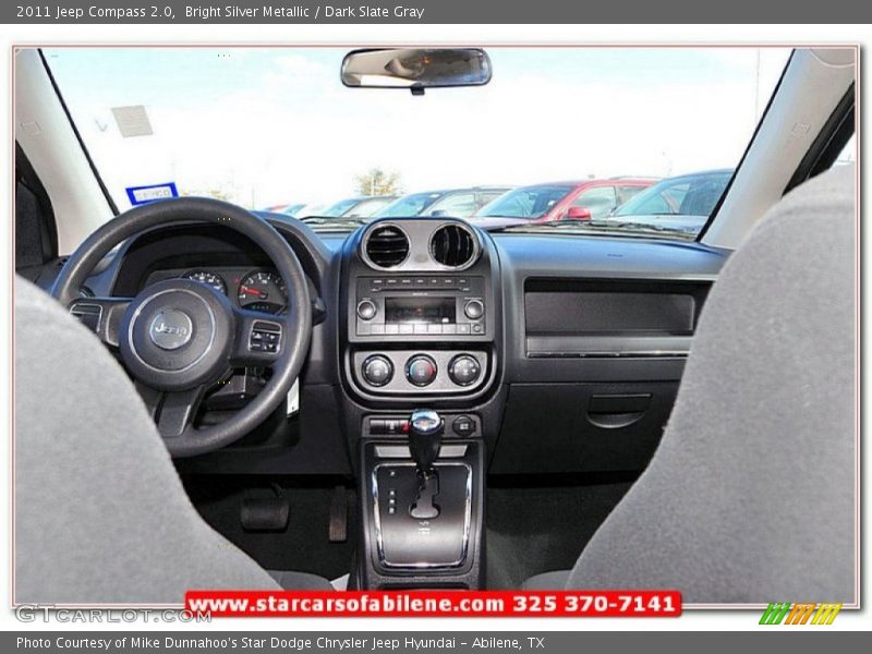 Bright Silver Metallic / Dark Slate Gray 2011 Jeep Compass 2.0