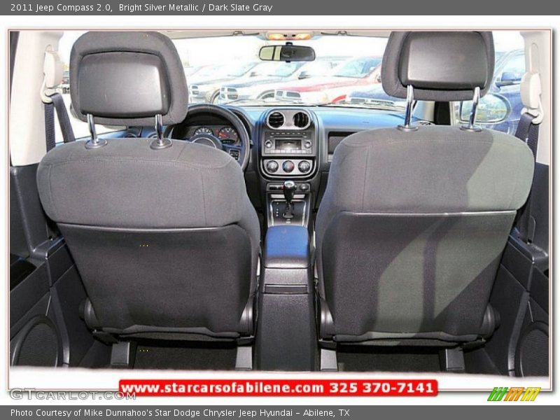 Bright Silver Metallic / Dark Slate Gray 2011 Jeep Compass 2.0