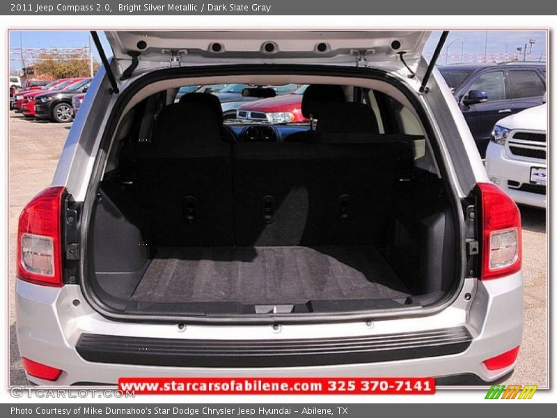 Bright Silver Metallic / Dark Slate Gray 2011 Jeep Compass 2.0