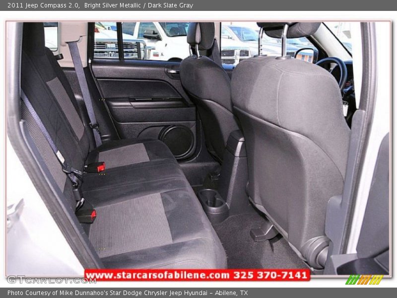 Bright Silver Metallic / Dark Slate Gray 2011 Jeep Compass 2.0