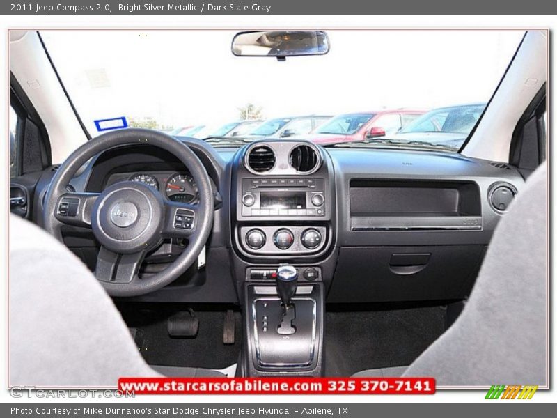 Bright Silver Metallic / Dark Slate Gray 2011 Jeep Compass 2.0