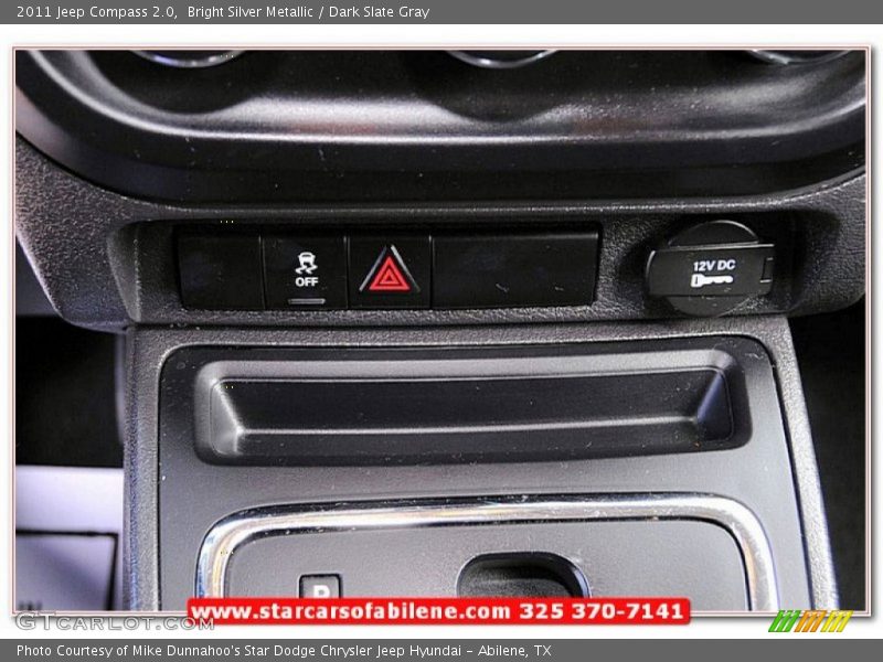 Bright Silver Metallic / Dark Slate Gray 2011 Jeep Compass 2.0