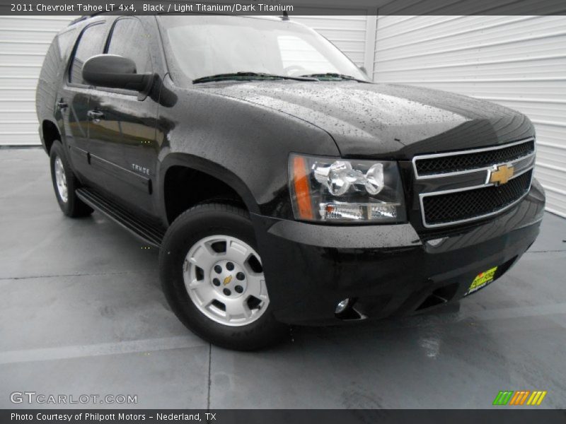 Black / Light Titanium/Dark Titanium 2011 Chevrolet Tahoe LT 4x4