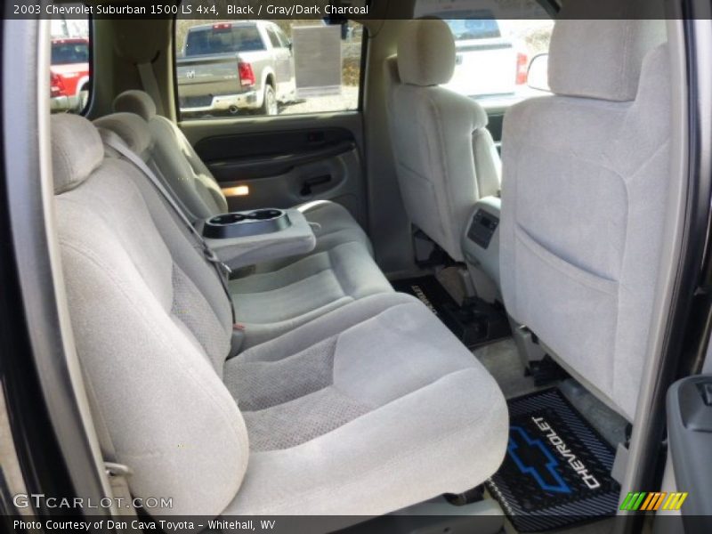 Black / Gray/Dark Charcoal 2003 Chevrolet Suburban 1500 LS 4x4