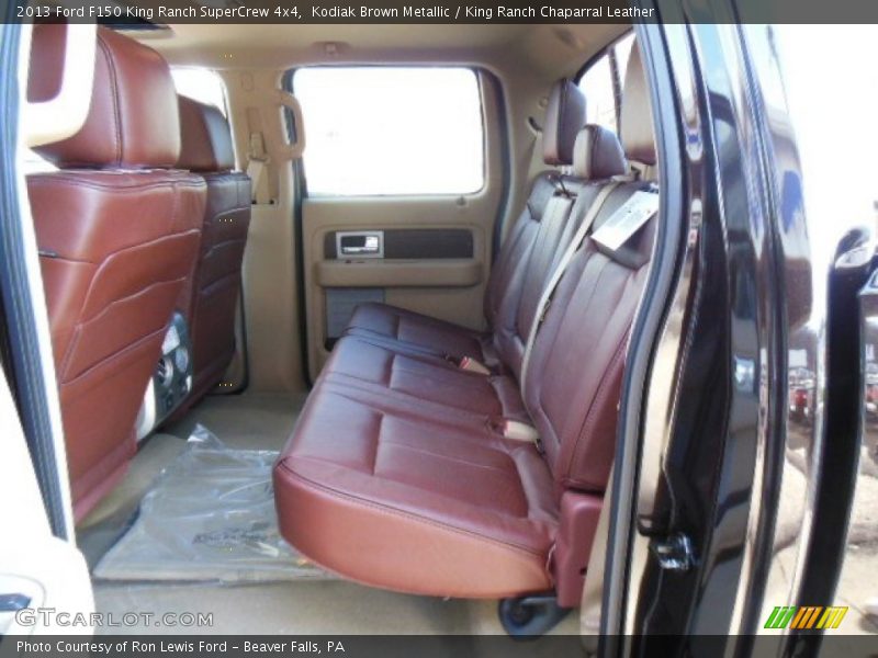 Rear Seat of 2013 F150 King Ranch SuperCrew 4x4