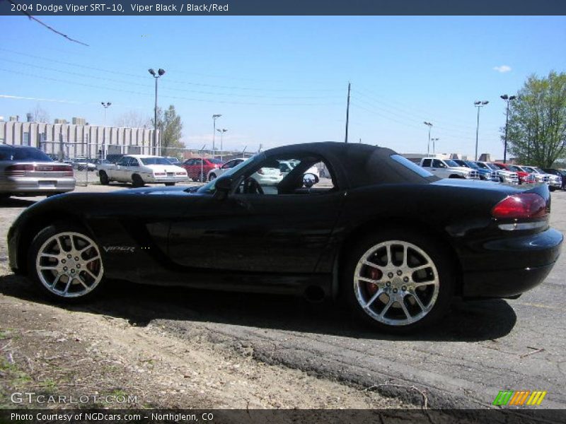 Viper Black / Black/Red 2004 Dodge Viper SRT-10
