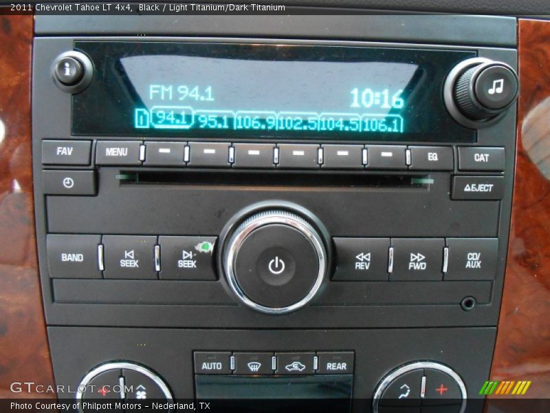 Black / Light Titanium/Dark Titanium 2011 Chevrolet Tahoe LT 4x4