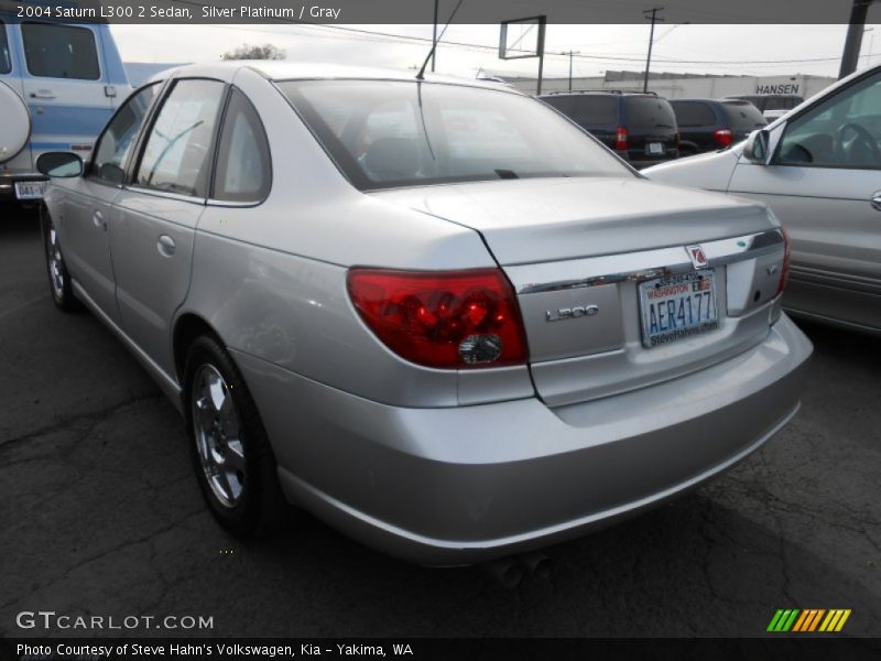Silver Platinum / Gray 2004 Saturn L300 2 Sedan