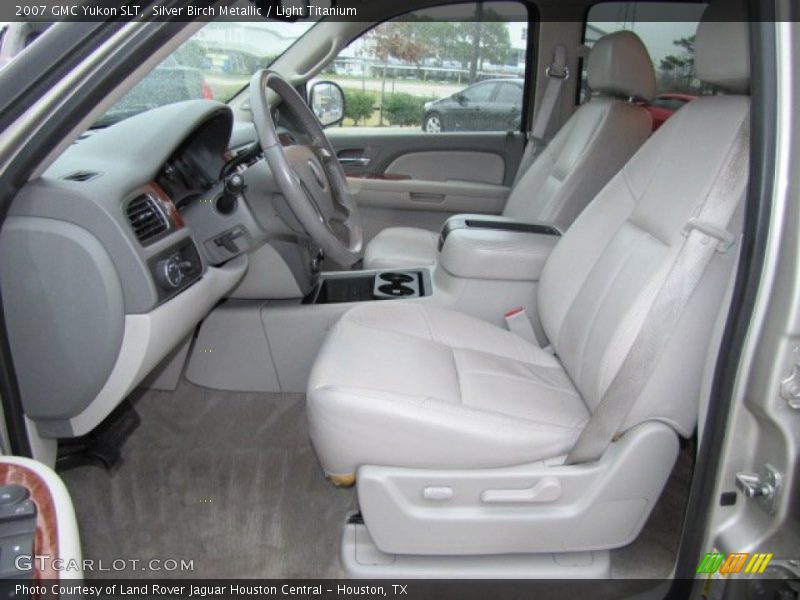 Silver Birch Metallic / Light Titanium 2007 GMC Yukon SLT