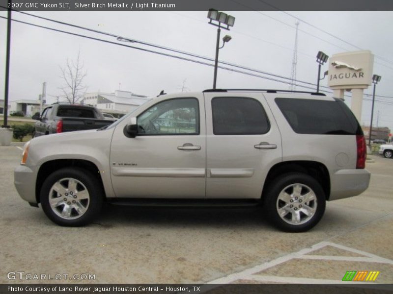 Silver Birch Metallic / Light Titanium 2007 GMC Yukon SLT