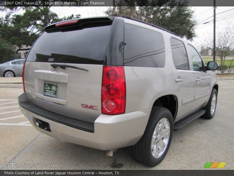 Silver Birch Metallic / Light Titanium 2007 GMC Yukon SLT