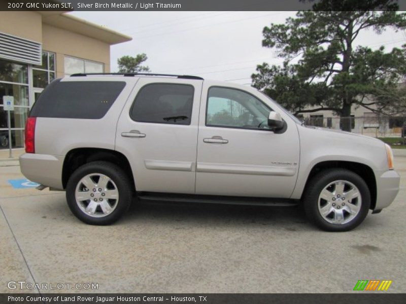 Silver Birch Metallic / Light Titanium 2007 GMC Yukon SLT