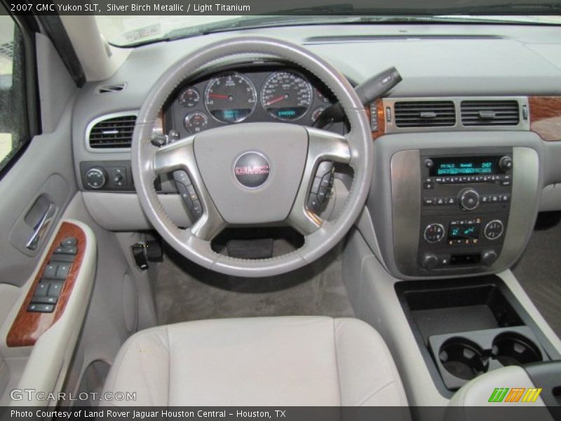 Silver Birch Metallic / Light Titanium 2007 GMC Yukon SLT