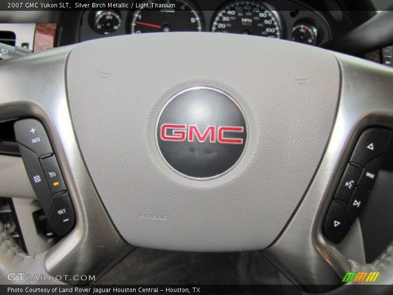 Silver Birch Metallic / Light Titanium 2007 GMC Yukon SLT