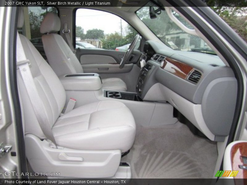 Silver Birch Metallic / Light Titanium 2007 GMC Yukon SLT
