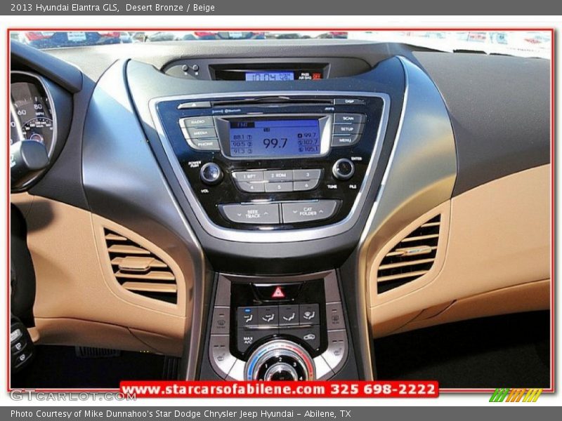 Desert Bronze / Beige 2013 Hyundai Elantra GLS