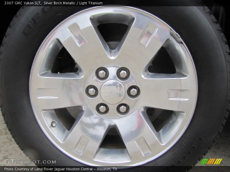 Silver Birch Metallic / Light Titanium 2007 GMC Yukon SLT
