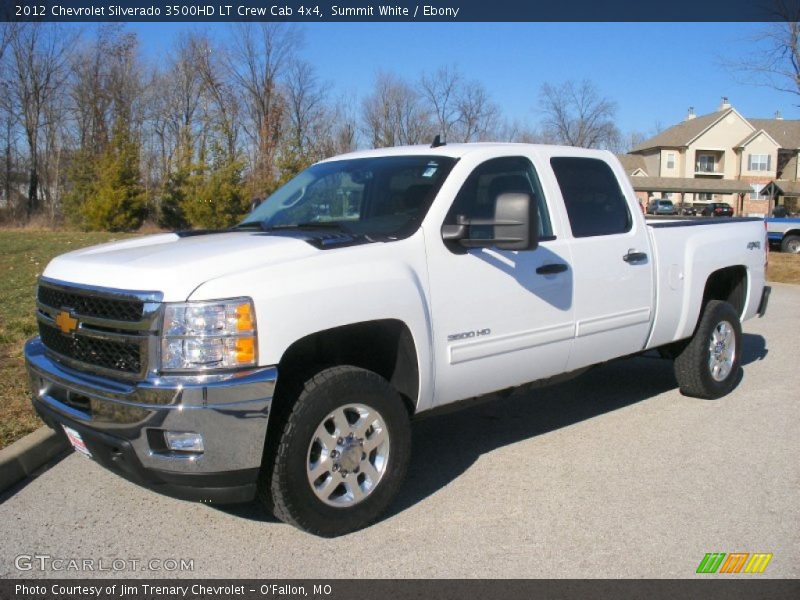 Front 3/4 View of 2012 Silverado 3500HD LT Crew Cab 4x4
