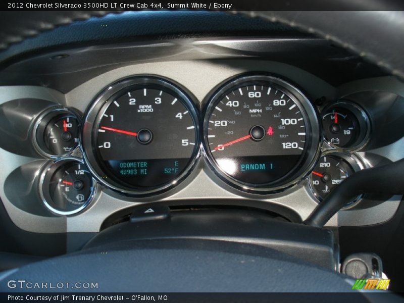  2012 Silverado 3500HD LT Crew Cab 4x4 LT Crew Cab 4x4 Gauges