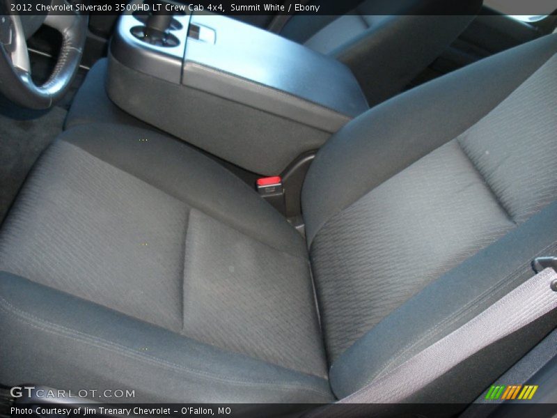 Summit White / Ebony 2012 Chevrolet Silverado 3500HD LT Crew Cab 4x4
