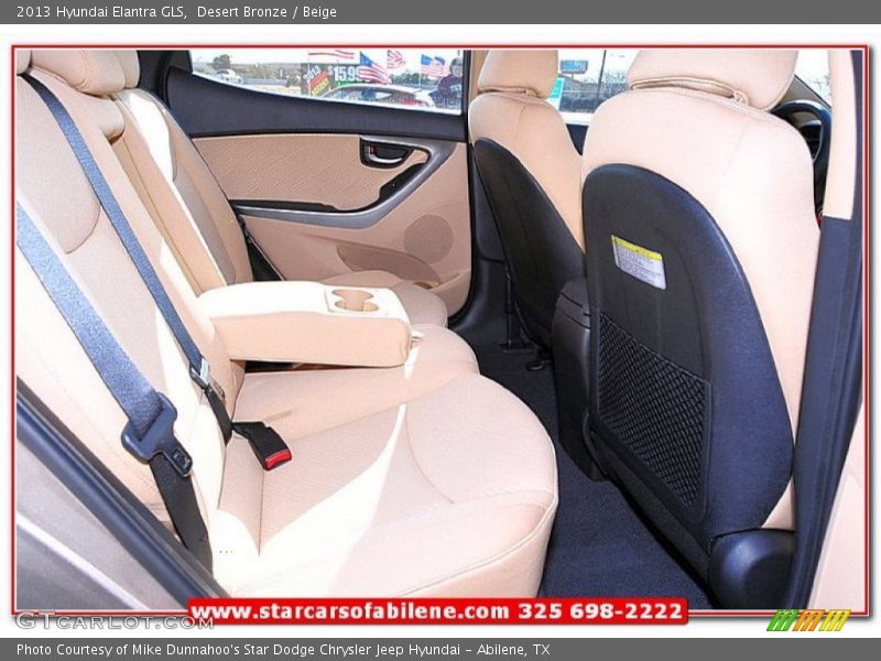 Desert Bronze / Beige 2013 Hyundai Elantra GLS