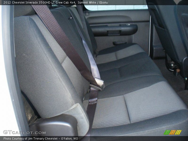 Summit White / Ebony 2012 Chevrolet Silverado 3500HD LT Crew Cab 4x4